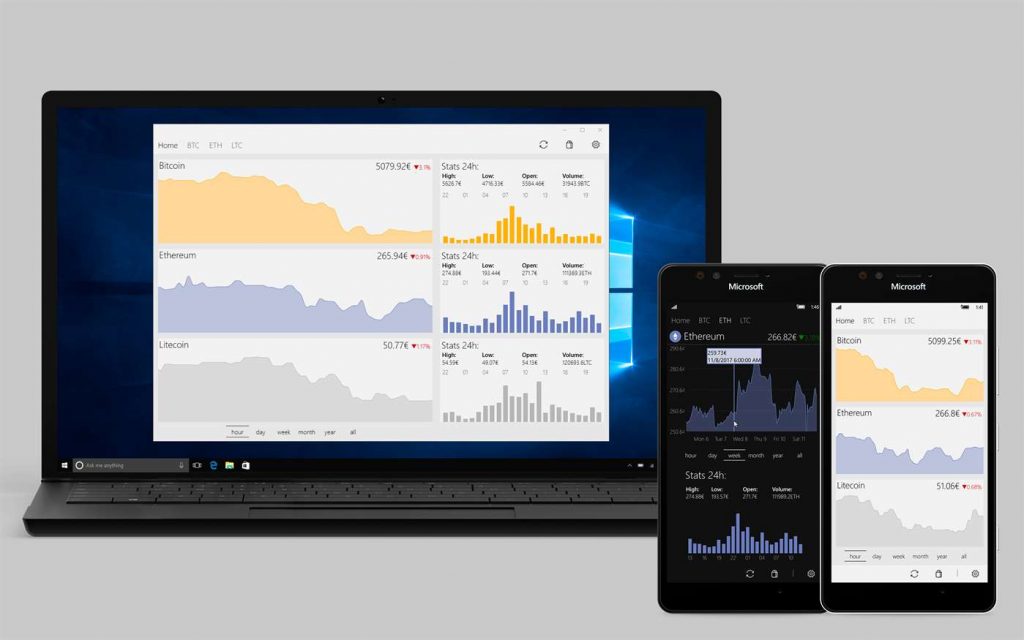 cryptocurrency price app pc