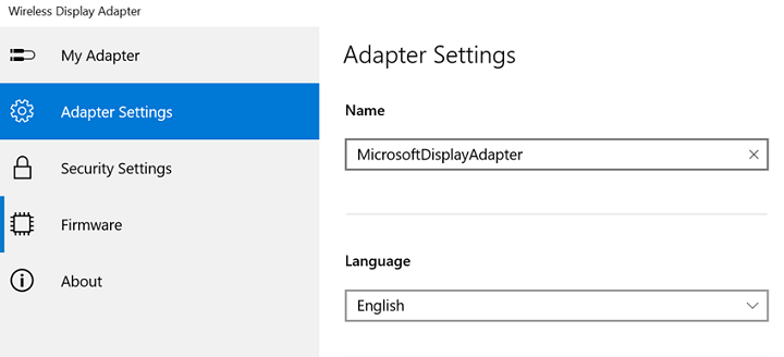 microsoft display adapter android