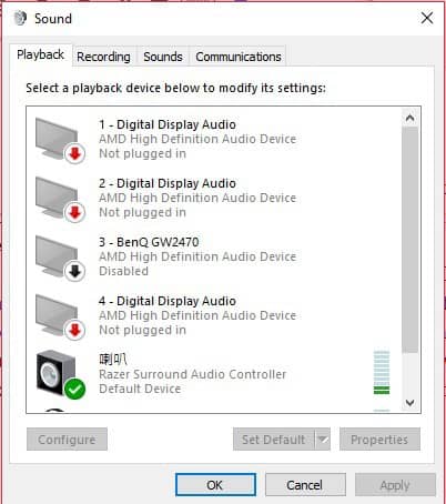 nvidia high definition audio no sound