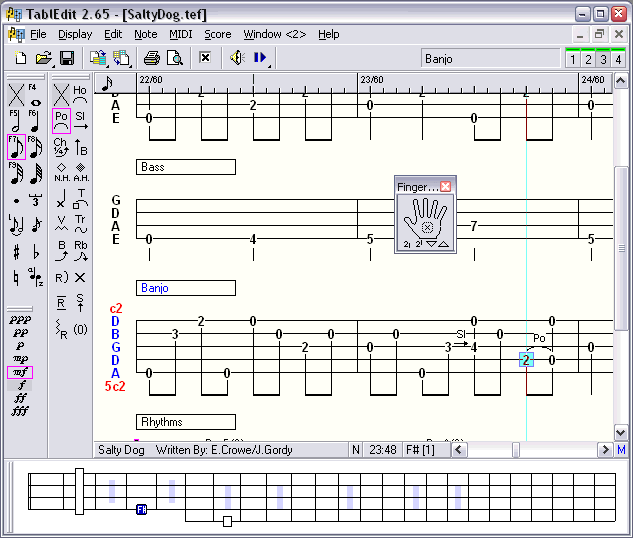 Open Source Chord Chart Software