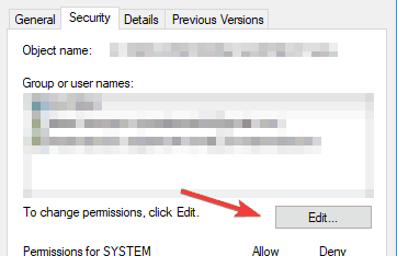 Cannot delete file access denied