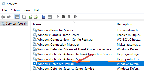 Windows Firewall won't turn on