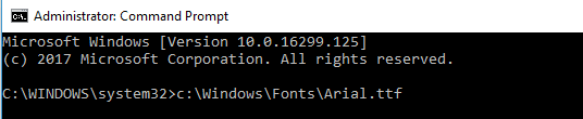 Windows 10 fonts corrupted