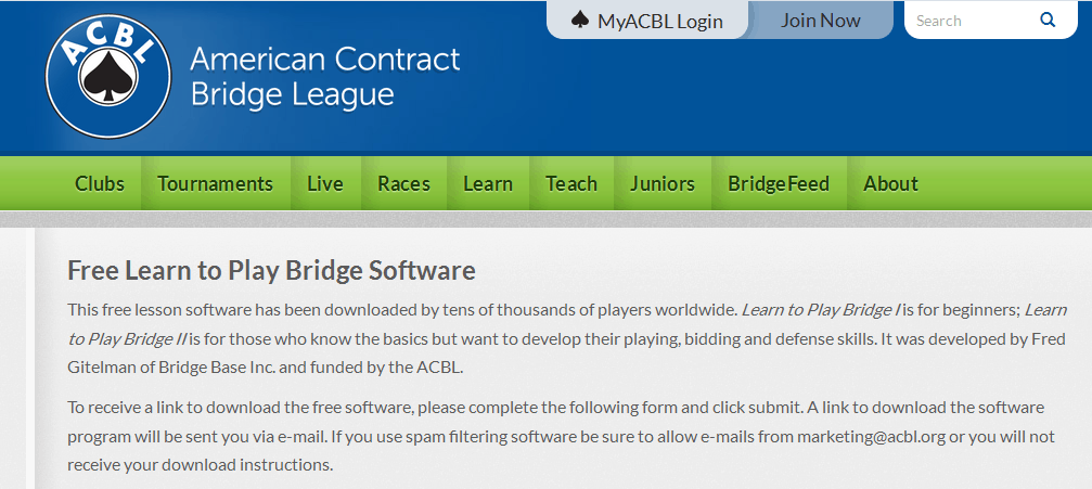learn to play bridge software