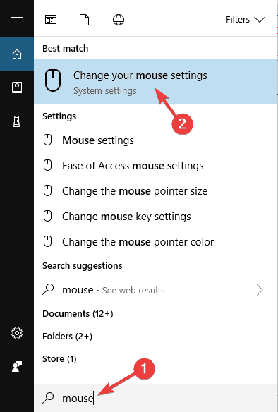 Mouse won't drag and drop Windows 10