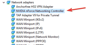 Limited internet connection unidentified network