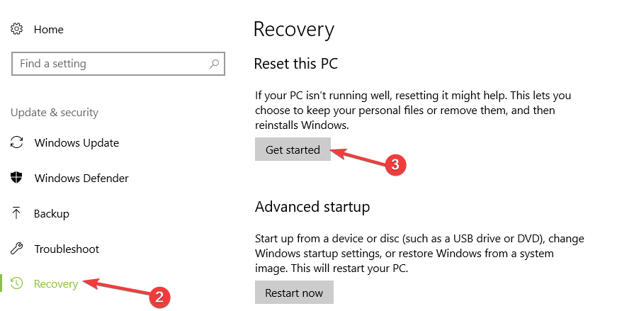 recovery pc
