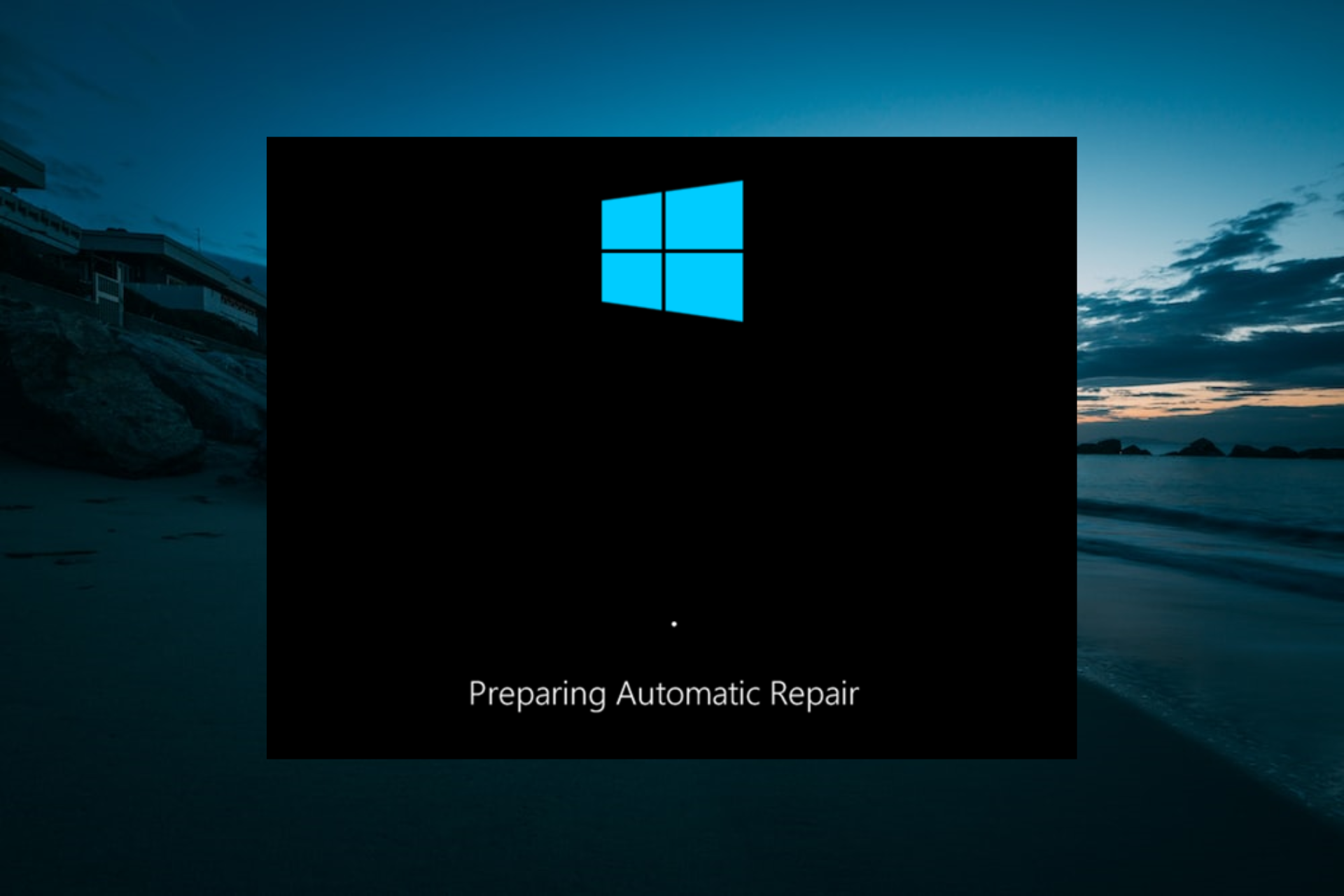 atascado en el bucle de reparación automática de Windows 10