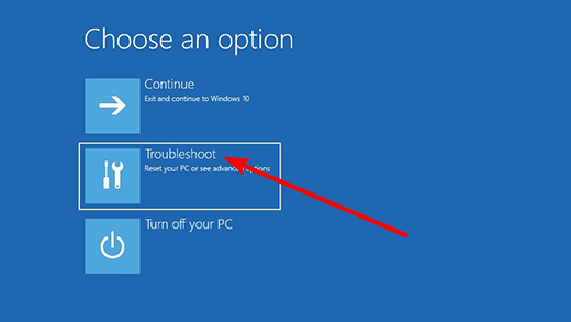 solucionar problemas atascados en el bucle de reparación automática de Windows 10