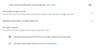 google chrome passwords not syncing