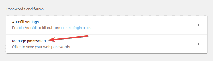 Chrome autofill not working