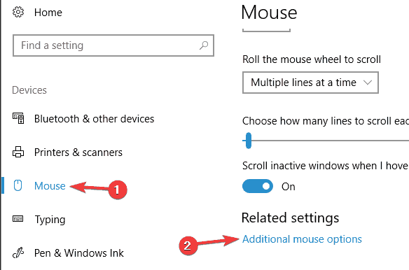 mouse clicking on its own windows 10