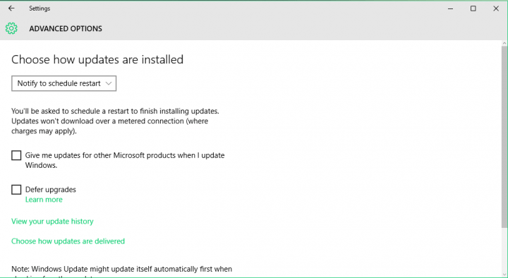 how to delete failed updates in windows 10