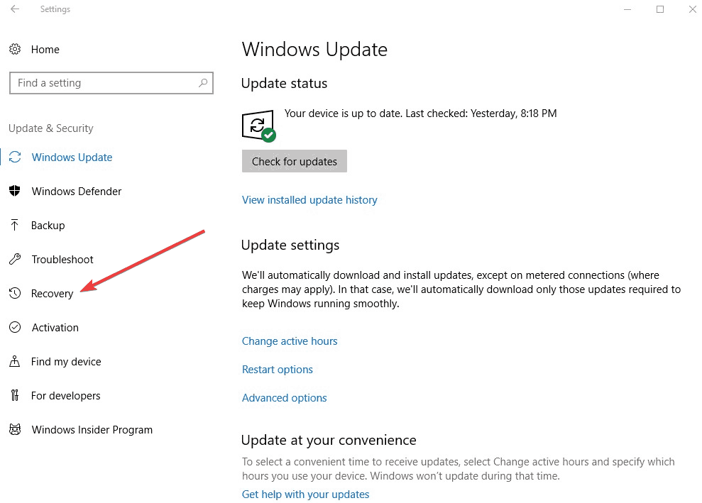 Windows 10 Quick Access error