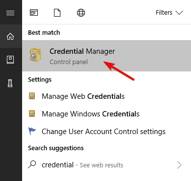 windows 10 forgets network credentials
