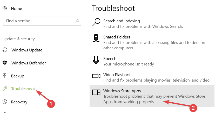 windows store apps troubleshooter The app didn't start in the required time 
