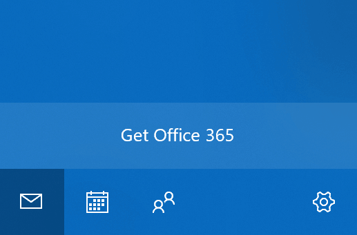 Get Office 365 ad windows 10