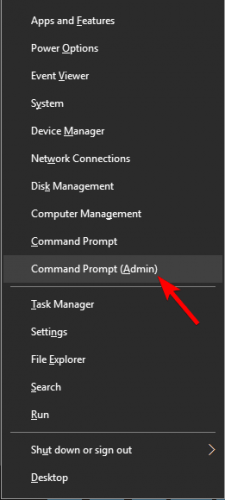 running Command Prompt as admin