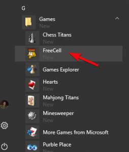 how to download freecell for windows 10