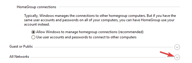Network credentials asking for password