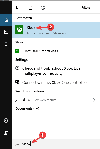 windows game bar not working