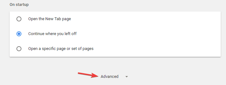 advanced settings Images won't load in Chrome