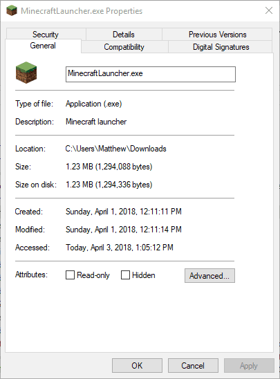 error code 5 while updating minecraft launcher