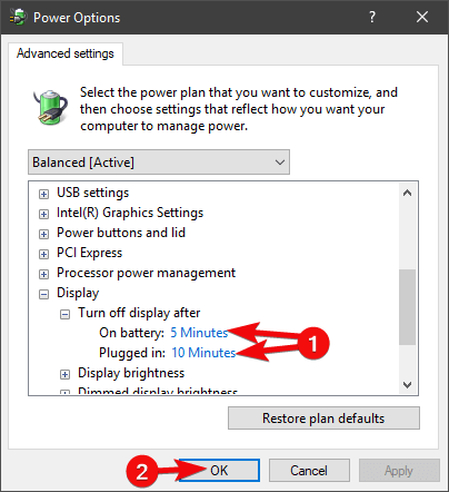 prevent computer from sleeping automatically when the display is off
