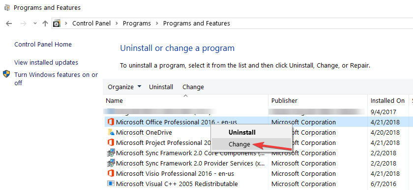 installation id wont work for microsoft office 2016 mac