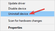 Force install driver Windows 10
