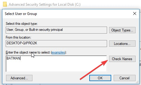 error applying check windows security names attributes wrong went iphone something button fix while control under windowsreport