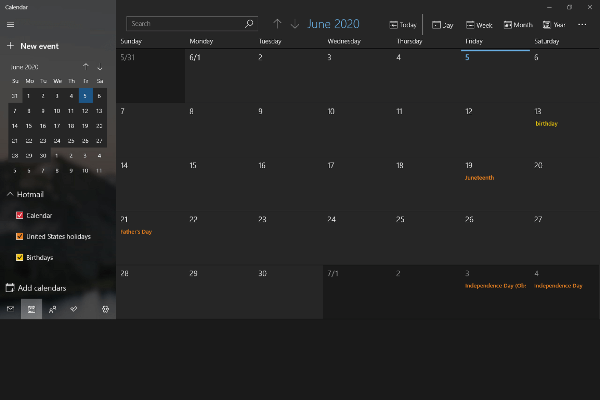 Fix Windows 10 Calendar app not working