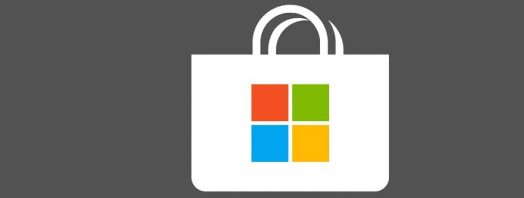 Departments menu Microsoft Store app
