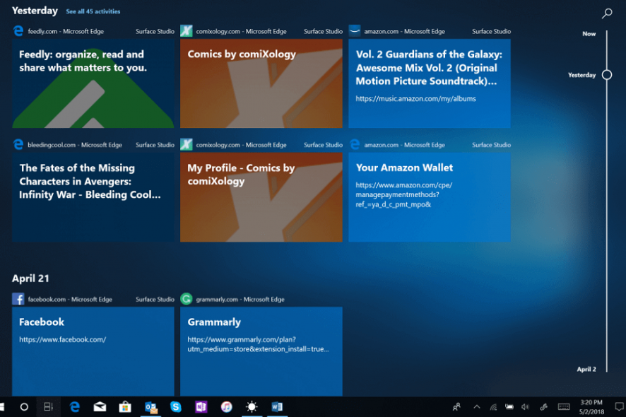 Windows 10 build 17661