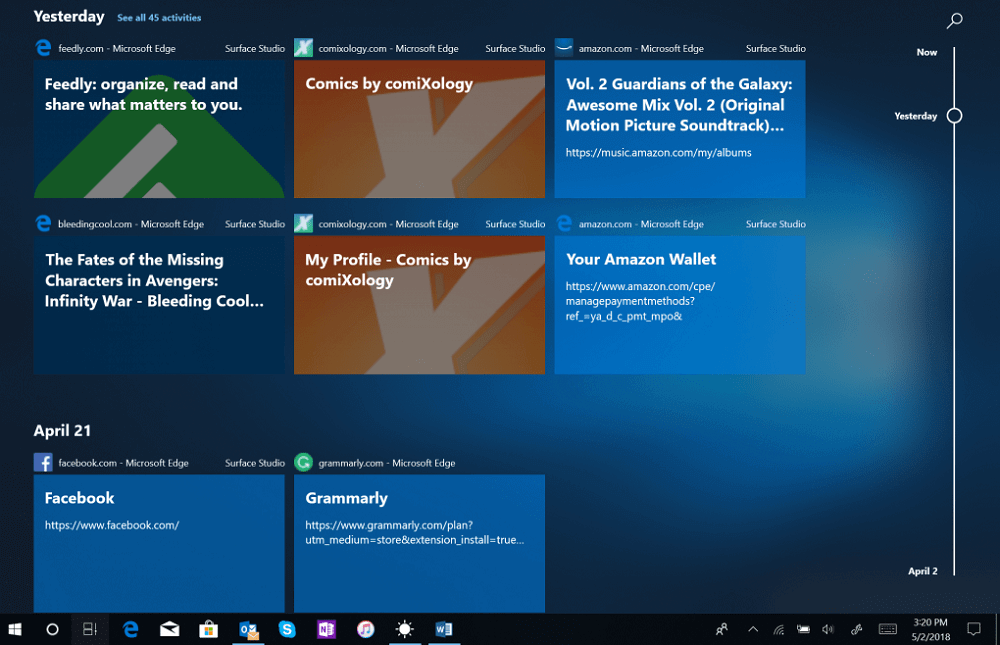 Windows 10 build 17661