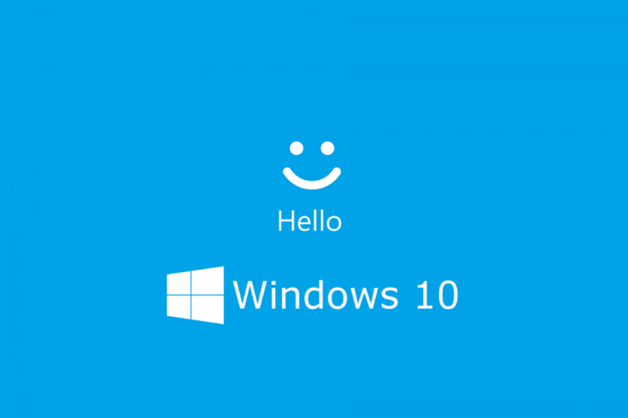 Windows Hello Front.