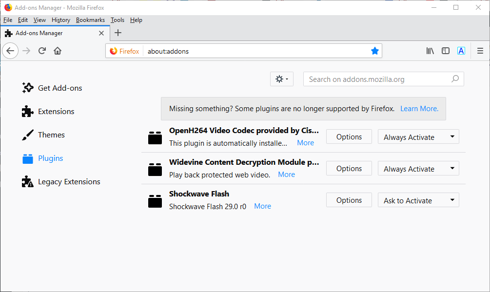 Adobe Flash Player Is Blocked