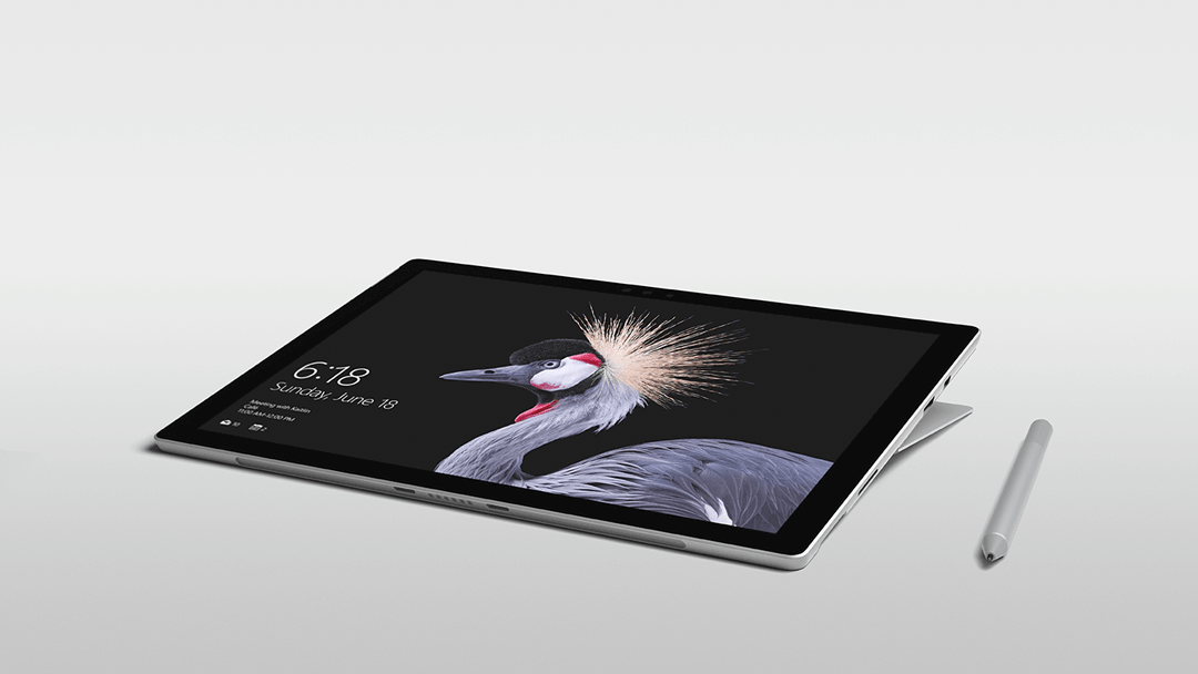 Microsoft Surface Pro tablet mode