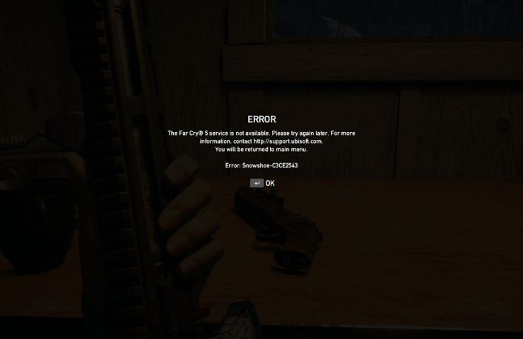 Код ошибки 30006 driverinit error 8 far cry 5