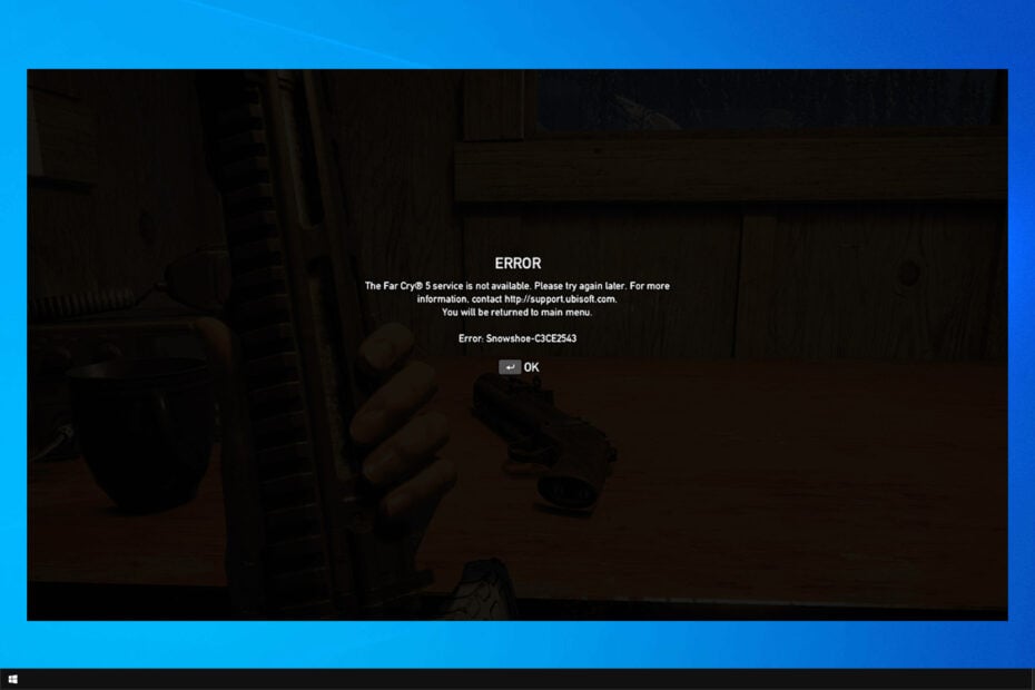 Fix: Far Cry 5 Snowshoe Error On Windows 10/11