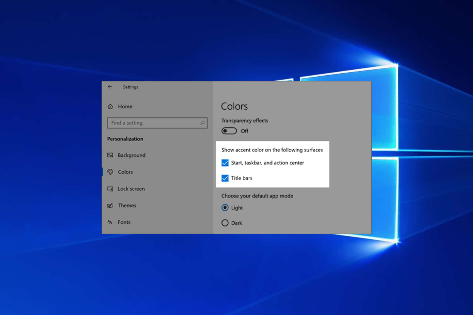 How to change windows 10 start menu color image