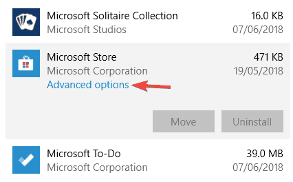 Windows Store not starting