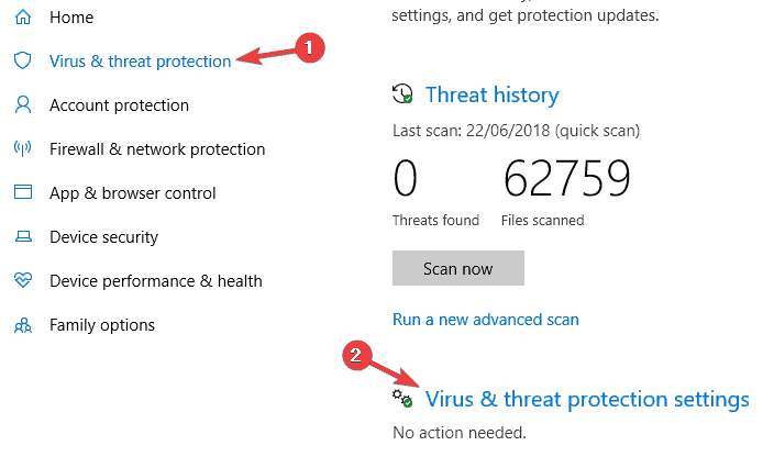 Windows Defender blocking everything