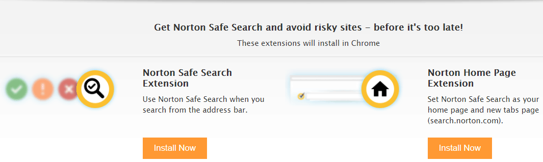Norton Safe Web Extension