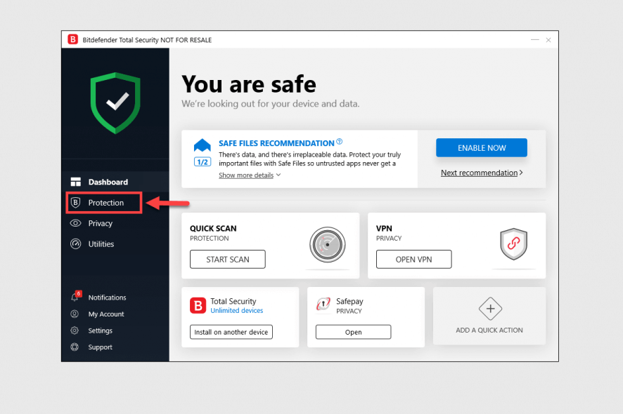 Download Bitdefender Total Security Multi-Platform Antivirus