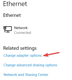 change adapter options Bluestacks 3 no Internet connection