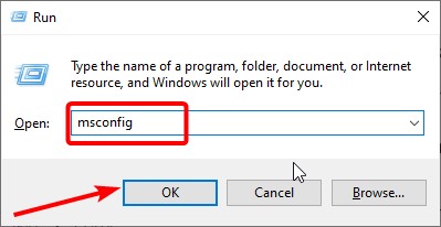 msconfig windows 10 restarts instead of shutting down