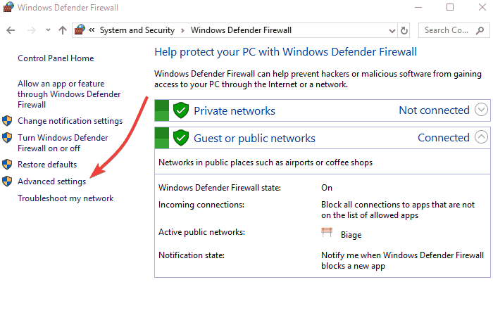 windows 10 pptp vpn not connecting