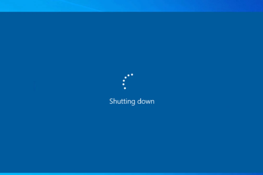 windows 10 restarts instead of shutting down