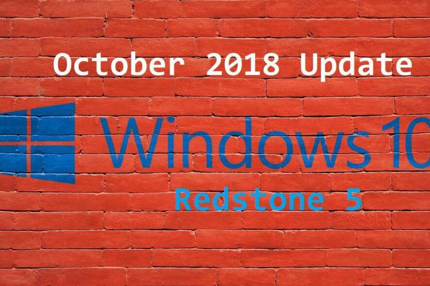 Latest news on Windows 10 October 2018 Update
